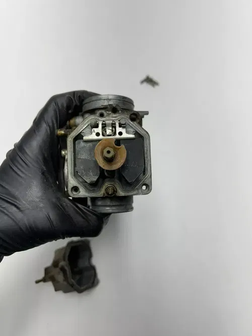 86 1986 Honda XR250R Xr 250 r OEM Carb Carburetor Body Bowl Float Jet Slide