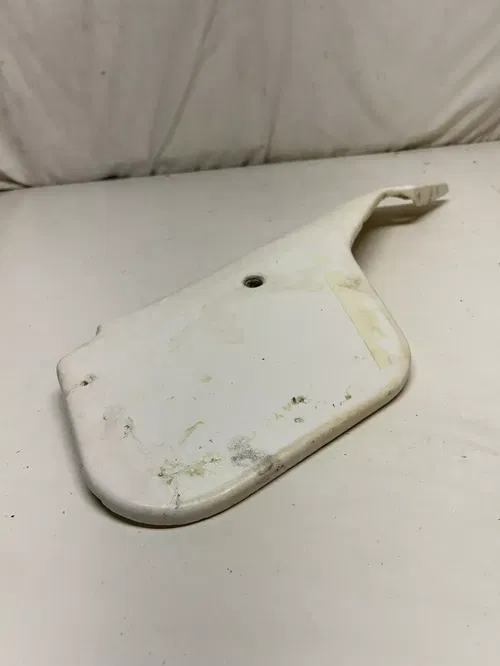 1985 85 HUSQVARNA WR125 wr 125 DAMAGE! Right Side Cover Plastic Fend Free Ship ￼