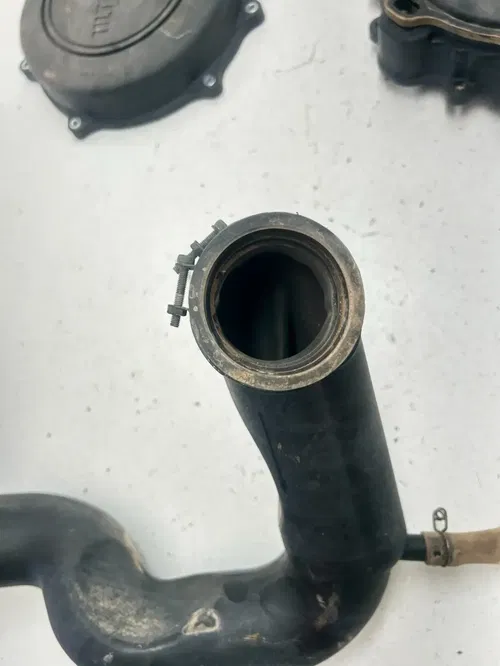 2006 06 Yamaha Bruin 350 YFM350 2x4 OEM Clutch Cover Guard Inner Outer Snorkel