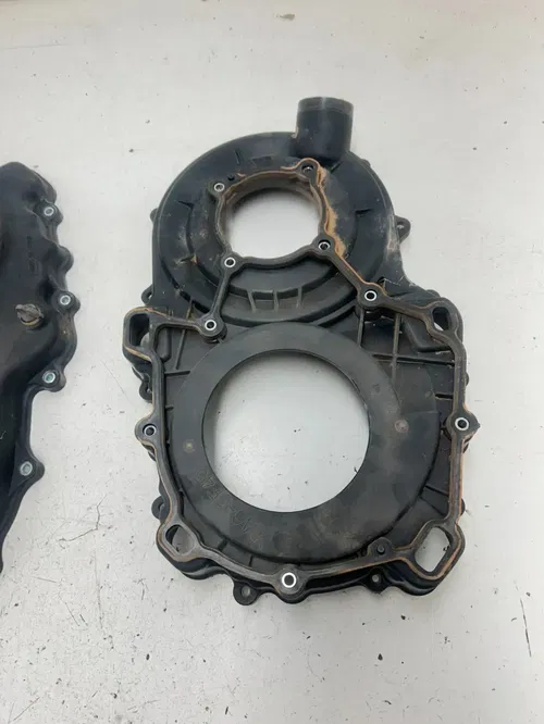 2006 06 Yamaha Bruin 350 YFM350 2x4 OEM Clutch Cover Guard Inner Outer Snorkel