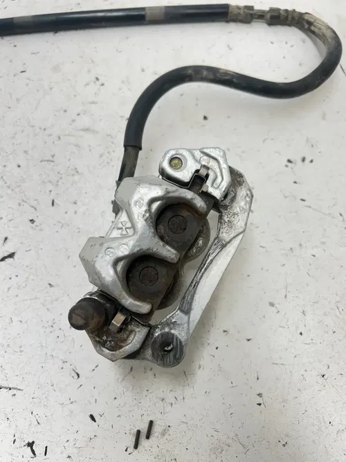 1999 99 Yamaha YZ80 Yz 80 OEM Front Brake Caliper Master Cyl Cylinder Line Lever