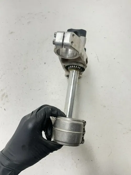 99 1999 KTM 300 MXC 300mxc OEM GOOD Triple Clamps Tree Steering Post Upper Lower