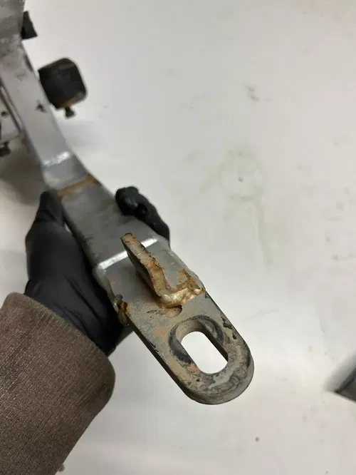 2002 02 yamaha ttr125l TTR 125 L LOT Swingarm Swing Arm Linkage Chain Guard