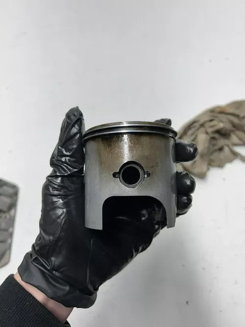 1985 85 YAMAHA PHAZER 480 PZ480 EJ OEM GOOD! Right Cylinder Head Jug Sleeve 71.7