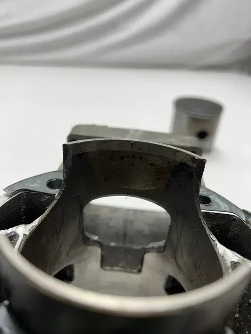 1985 85 YAMAHA PHAZER 480 PZ480 EJ OEM GOOD! Right Cylinder Head Jug Sleeve 71.7