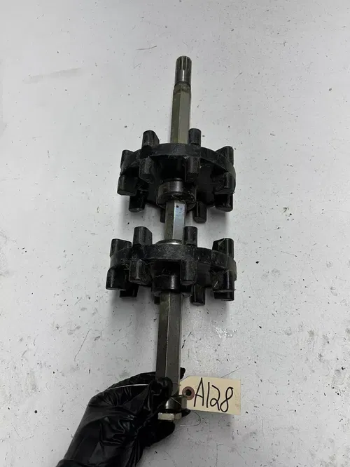 1985 85 YAMAHA PHAZER 480 PZ480 EJ OEM Front Drive Axle Cog Wheel Track Nut
