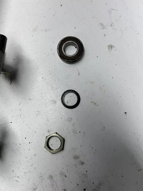 1985 85 YAMAHA PHAZER 480 PZ480 EJ OEM Front Drive Axle Cog Wheel Track Nut