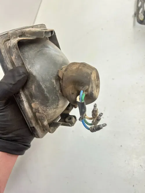 86 1986 Honda Fourtrax TRX200SX Trx 200 Sx OEM Headlight Mount Bracket Bucket