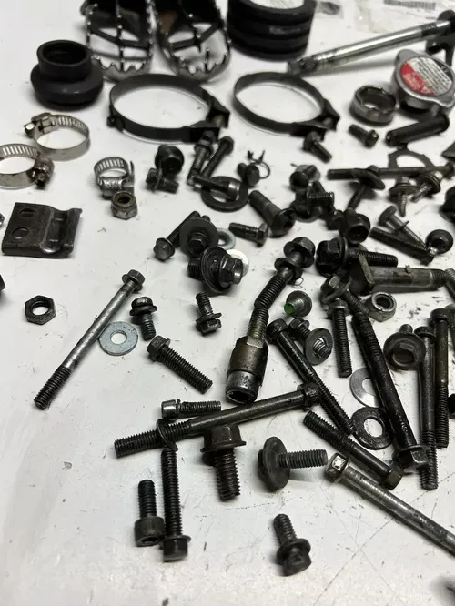 2003 03 YAMAHA YZ450F Yz 450 f LOT Bolt Hardware Mount Support Nut Peg Motor