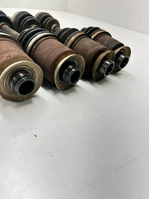 1999 99 Arctic Cat 300 4x4 OEM GOOD! Front Rear Axle Shaft L R CV Drive Nut