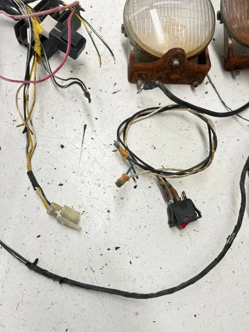 99 1999 Suzuki King Quad 300 LTF 4x4 OEM Wiring Harness Loom ECU CDI Coil Plug