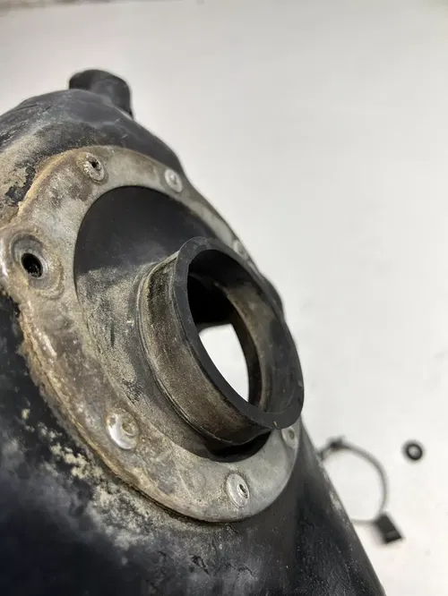 1982 82 Yamaha YZ250 yz 250 OEM NICE!! Air Box Airbox Intake Boot SOFT RUBBER!!