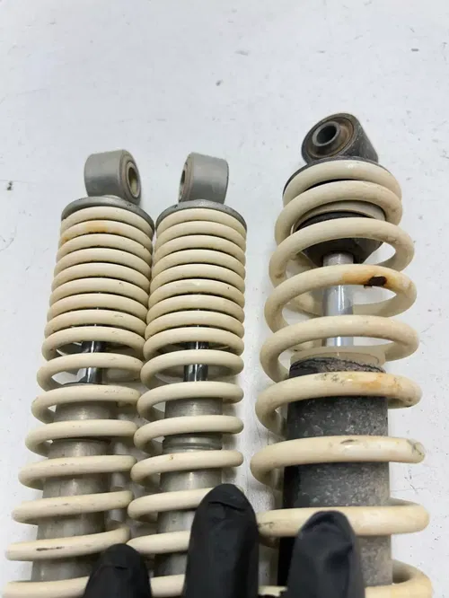 2005 05 Yamaha Raptor 80 YFM80 OEM GOOD! Front Rear Back Shocks Suspension