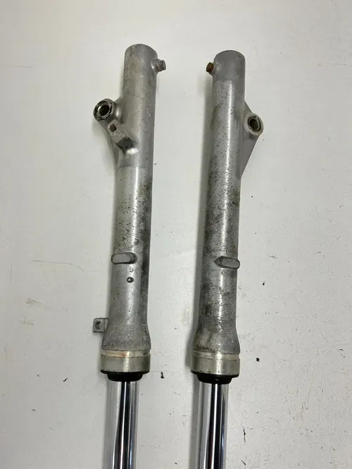 93 1993 Honda XR80R Xr 80 r OEM Fork Forks Suspension Shock Tube Triple Clamps