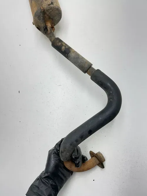 2007 07 Yamaha Grizzly 80 YFM80 OEM GOOD!  Exhaust Header Pipe Silencer Muffler