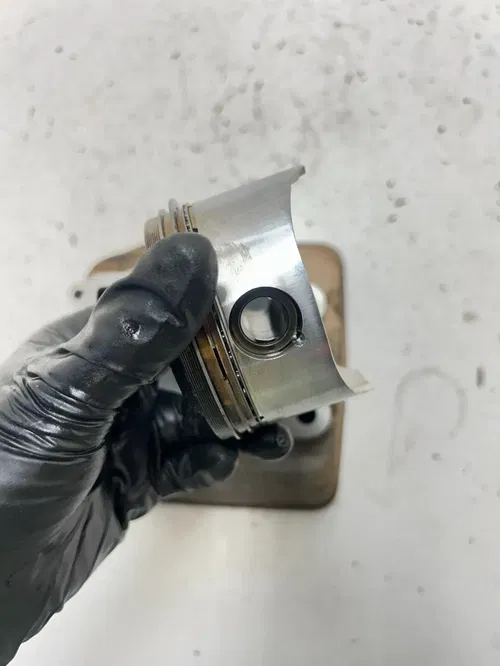 87 1987 Honda Fourtrax Trx 350 TRX350 OEM 190PSI Cylinder Jug Sleeve Piston 81.9