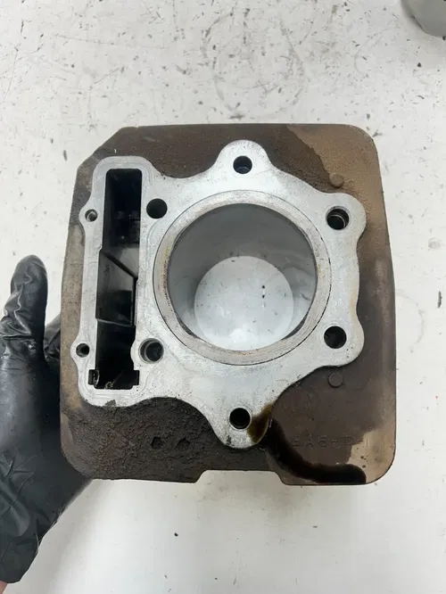 87 1987 Honda Fourtrax Trx 350 TRX350 OEM 190PSI Cylinder Jug Sleeve Piston 81.9
