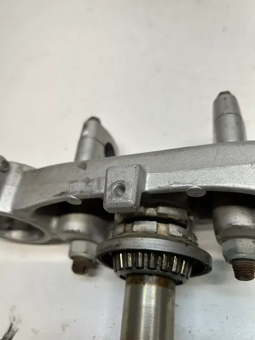 1992 92 Yamaha WR250Z wr 250 GOOD THREADS! Triple Clamp Tree Upper Low Free Ship