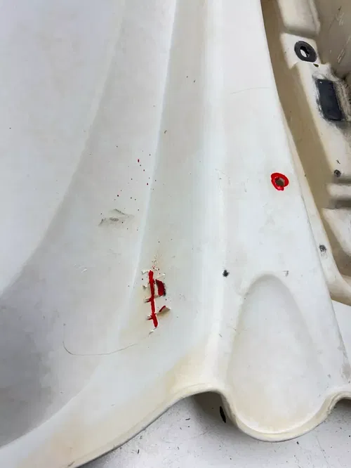 01 2001 Yamaha Raptor 660 R OEM  Front Rear Fender Plastics Body Plastic READ DE
