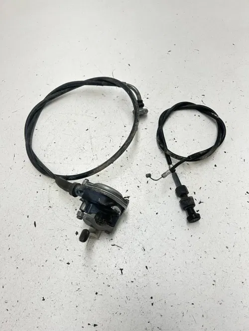 86 1986 Honda Fourtrax TRX200SX Trx 200 Sx OEM Thumb Throttle Choke Cable Assemb