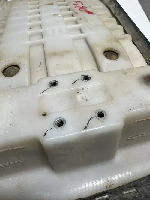 2002 02 Honda 400ex Trx 400 EX Seat Saddle Pan Foam Cover Mount READ DESC