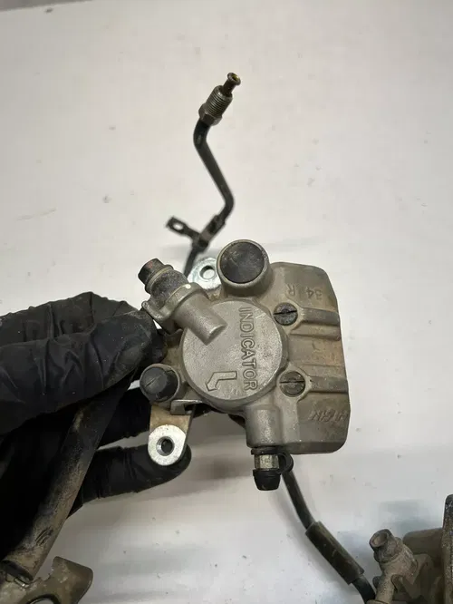 1995 95 Honda Sportrax Trx 300ex 300EX WORKING! Front Brake Caliper Master Line