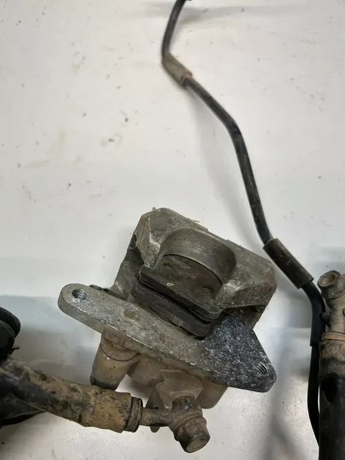 1995 95 Honda Sportrax Trx 300ex 300EX WORKING! Front Brake Caliper Master Line