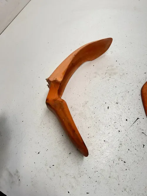 2001 98-01 KTM Adventure JR Mini 50 OEM Front Fender Plastic Guard Shroud Number
