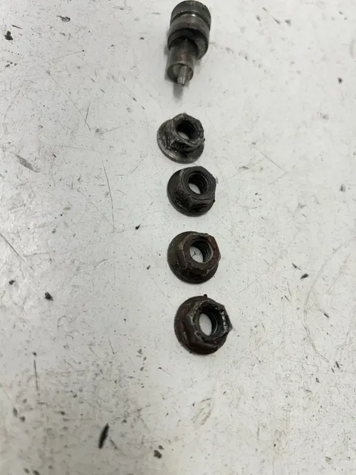 84 1984 Honda XR80 Xr 80 OEM LOT Cylinder Head Stud Cam Chain Guide GOOD THREADS