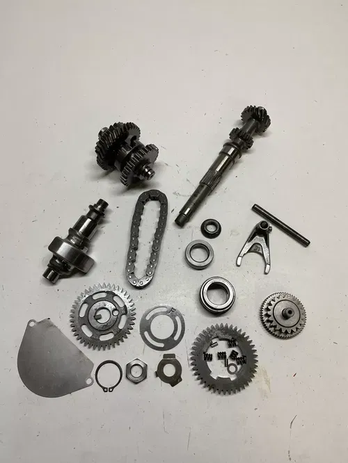 2007 07 YAMAHA GRIZZLY 350 YFM 2X4 GOOD Trans Transmission Gear Shaft Free Ship
