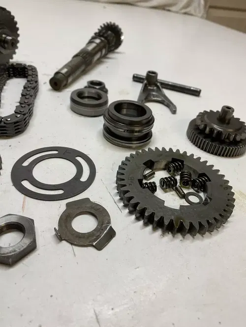 2007 07 YAMAHA GRIZZLY 350 YFM 2X4 GOOD Trans Transmission Gear Shaft Free Ship