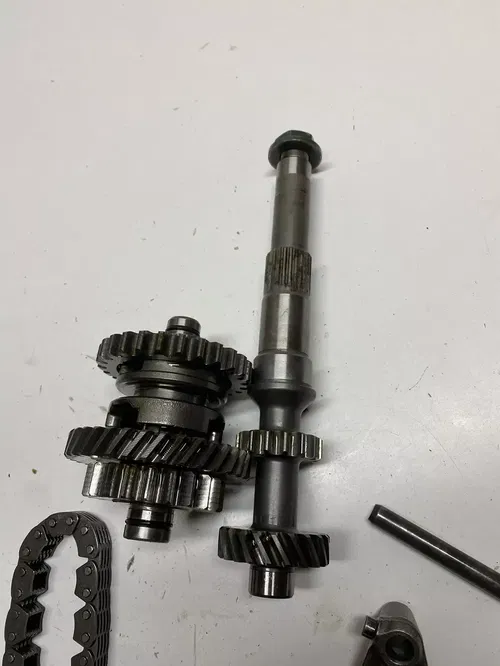 2007 07 YAMAHA GRIZZLY 350 YFM 2X4 GOOD Trans Transmission Gear Shaft Free Ship