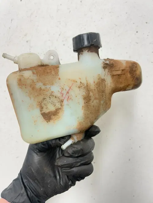 2000 Suzuki Quad Sport LT80 Lt 80 2x4 OEM Oil Reservoir Tank Cell Holder