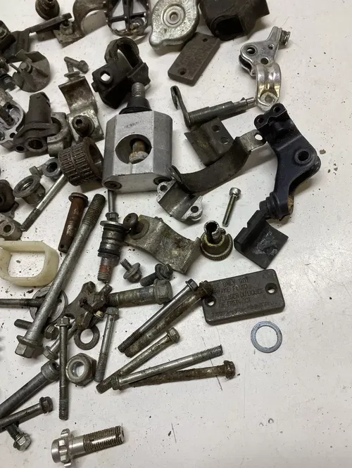 2005 05 Suzuki RMZ250 rmz 250 LOT Bolts Hardware Nut Mount Cap Clamp Gear