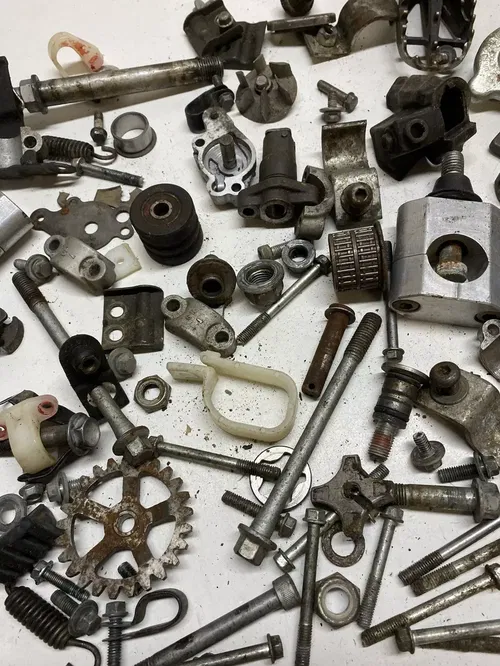 2005 05 Suzuki RMZ250 rmz 250 LOT Bolts Hardware Nut Mount Cap Clamp Gear