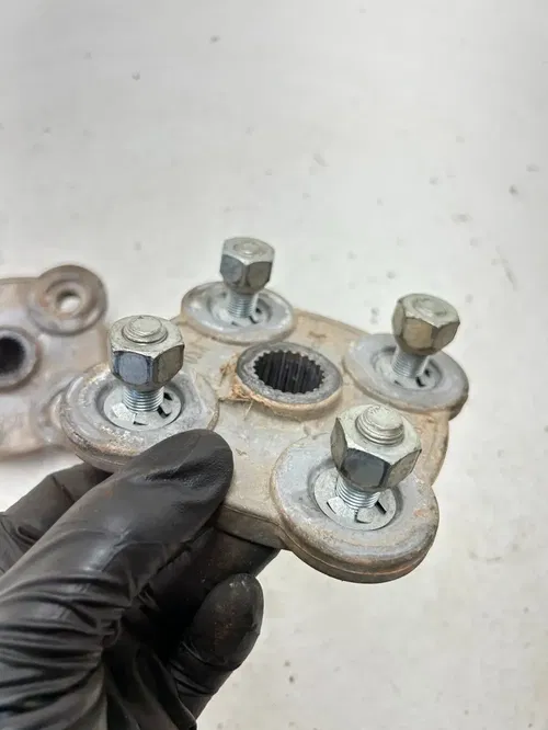 01 2001 Polaris Trailblazer 250 2X4 OEM Rear Back Wheel Hub Hubs Lugs