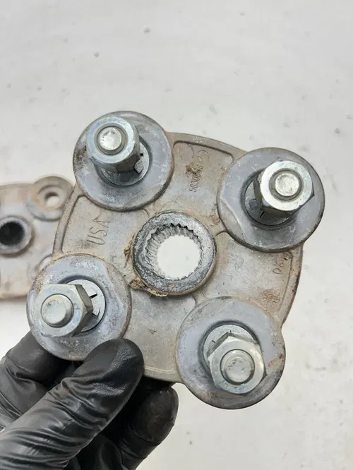 01 2001 Polaris Trailblazer 250 2X4 OEM Rear Back Wheel Hub Hubs Lugs