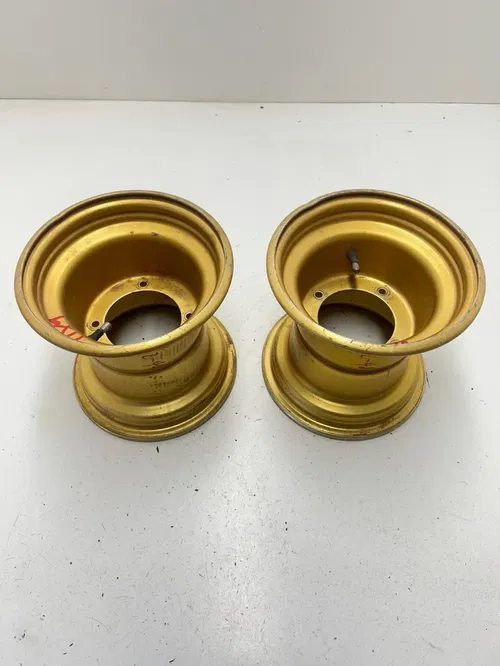 1985 85 Suzuki Quadracer 250 LT250r Lt 250 R OEM STRAIGHT Rear Wheel Rim 9 Inch