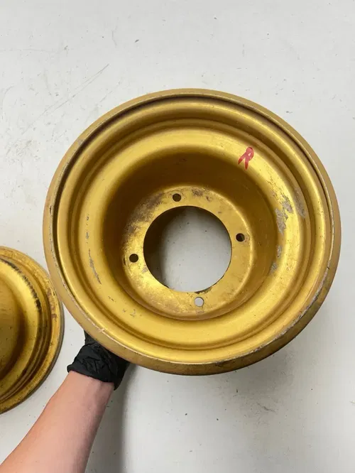 1985 85 Suzuki Quadracer 250 LT250r Lt 250 R OEM STRAIGHT Rear Wheel Rim 9 Inch