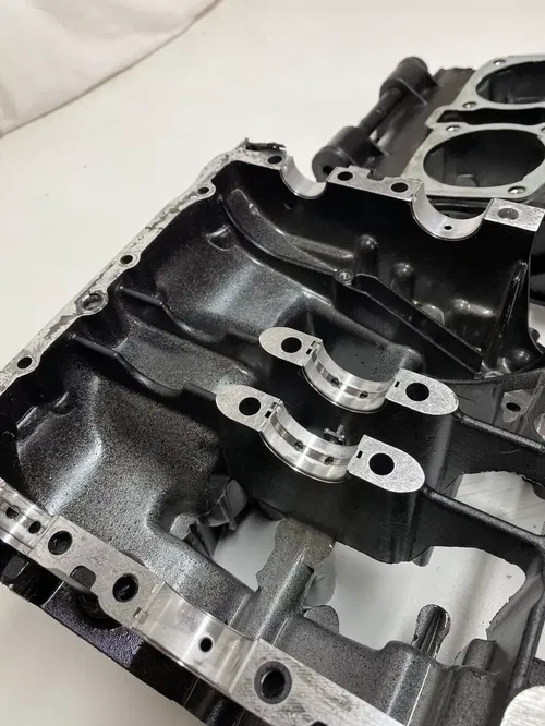 2001 01 NINJA EX 500 R MINT 995 MILES CRANK CASES CLUTCH COVER OIL PAN GOOD!