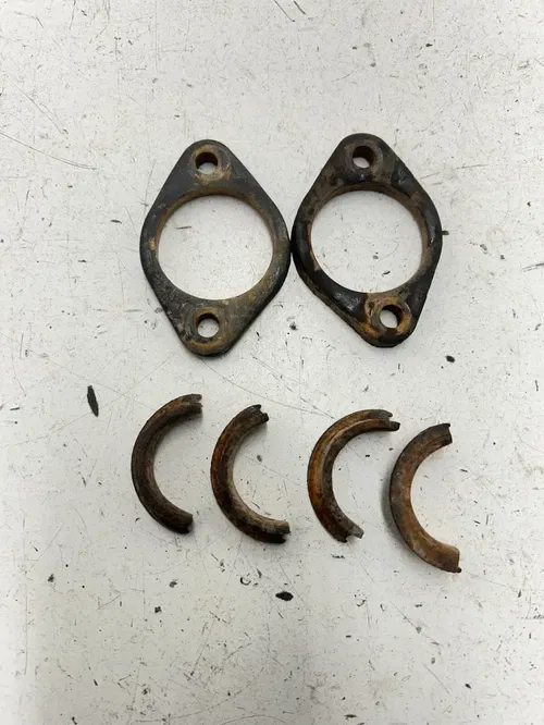 86 1986 Honda XL250R Xl 250 R OEM Exhaust Flange Header Shims