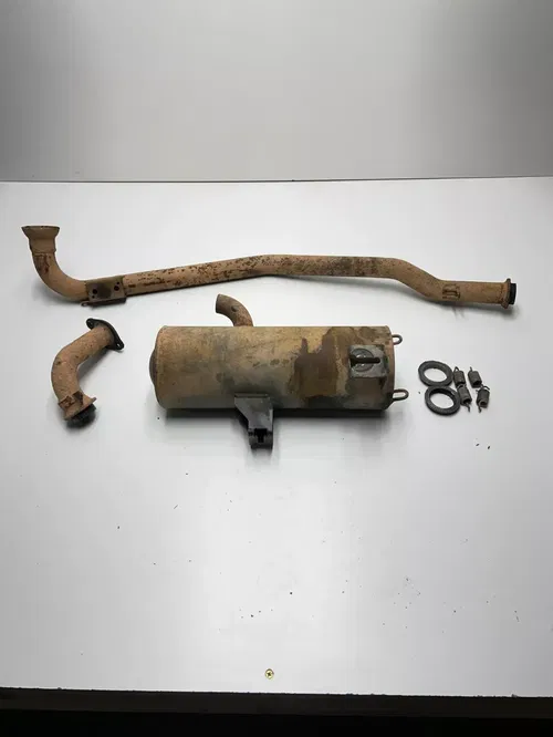2006 06 Polaris Trail Boss 330 2x4 OEM  Exhaust Muffler Header Pipe Elbow Spring