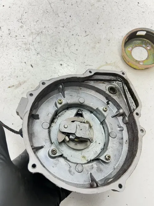 03 2003 Polaris Trailblazer 250 2x4 OEM Pull Start Pullstart Assembly Cover READ
