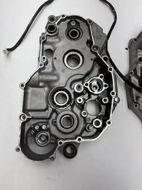 08 2008 Yamaha WR450F Wr 450 f OEM GOOD! Crankcase Cases Case Engine Motor READ!