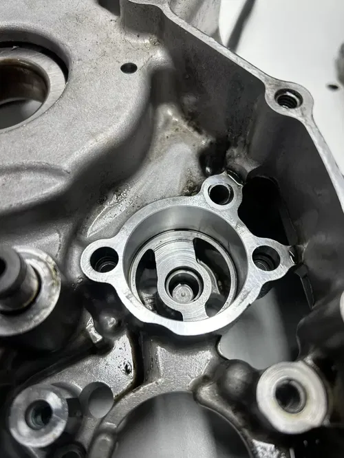 08 2008 Yamaha WR450F Wr 450 f OEM GOOD! Crankcase Cases Case Engine Motor READ!