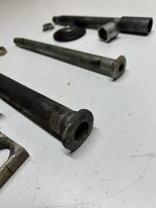 2004 04 HONDA CRF250R crf 250 r LOT Front Rear Back Axle Shaft Swing arm Spacer