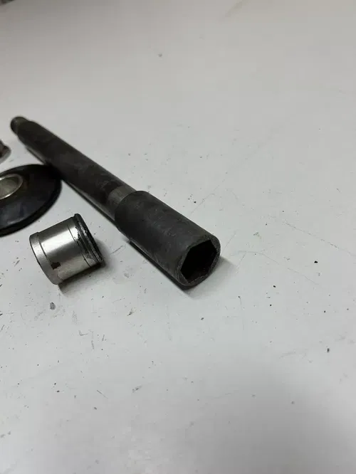 2004 04 HONDA CRF250R crf 250 r LOT Front Rear Back Axle Shaft Swing arm Spacer