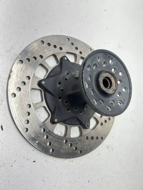 85 1985 Yamaha XT600 Xt 600 OEM Front Wheel Hub Disc Brake Rotor Free Ship