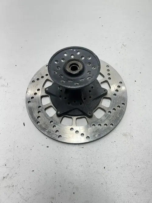 85 1985 Yamaha XT600 Xt 600 OEM Front Wheel Hub Disc Brake Rotor Free Ship