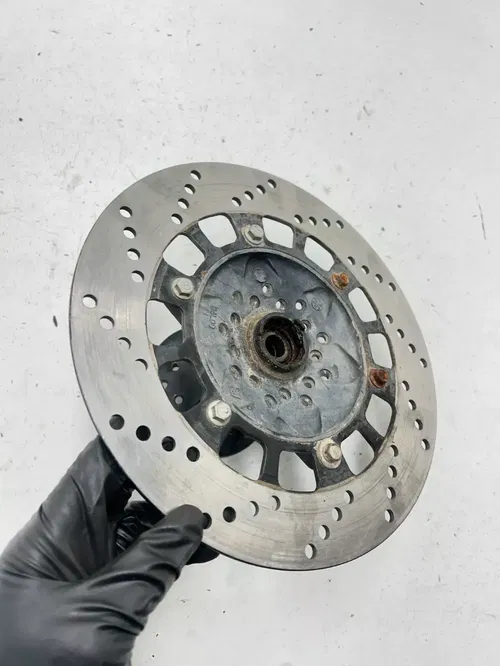 85 1985 Yamaha XT600 Xt 600 OEM Front Wheel Hub Disc Brake Rotor Free Ship